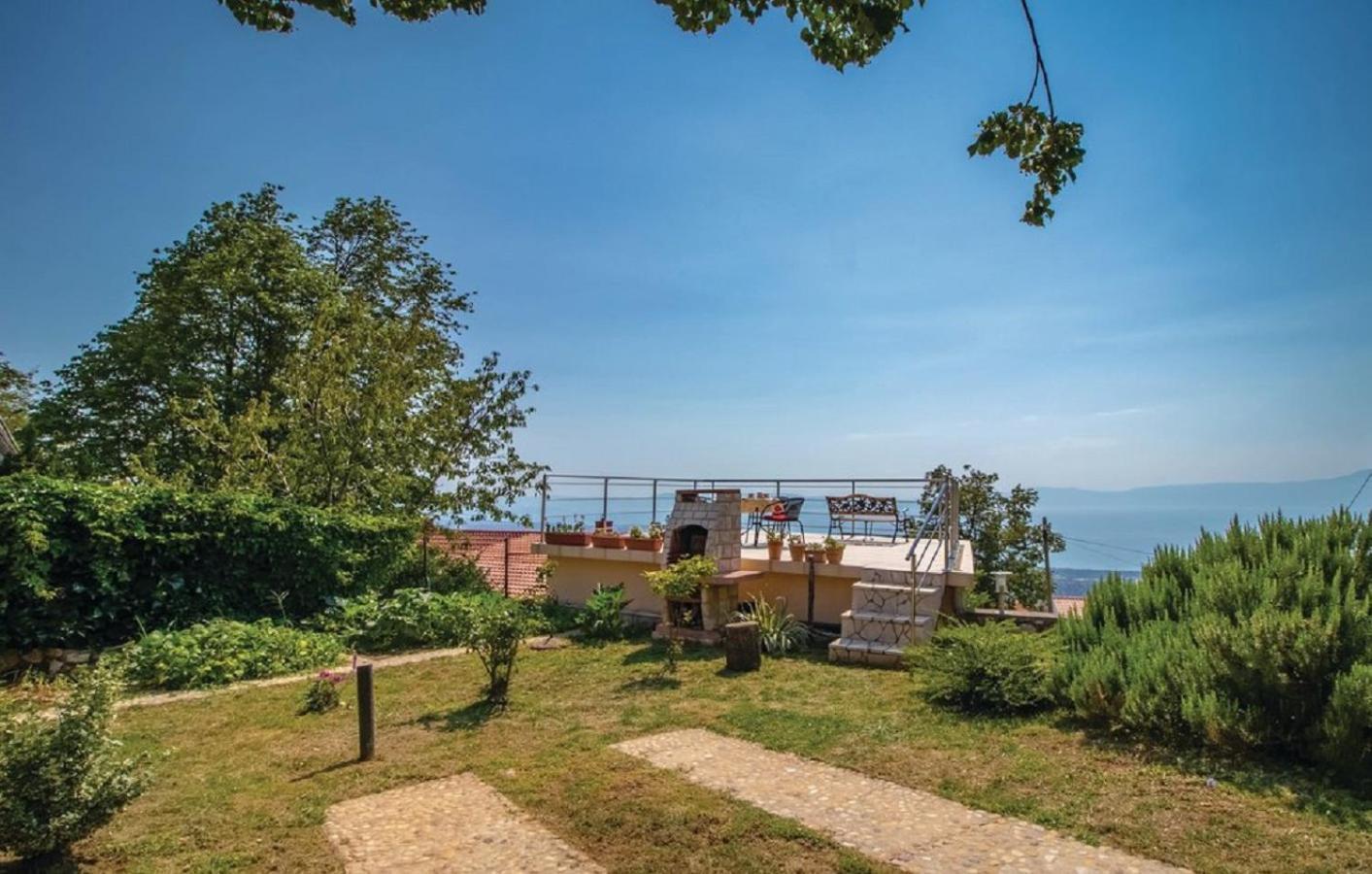 Apartment Jasna With Breathtaking Sea View, Terrace And Free Parking Hreljin Kültér fotó