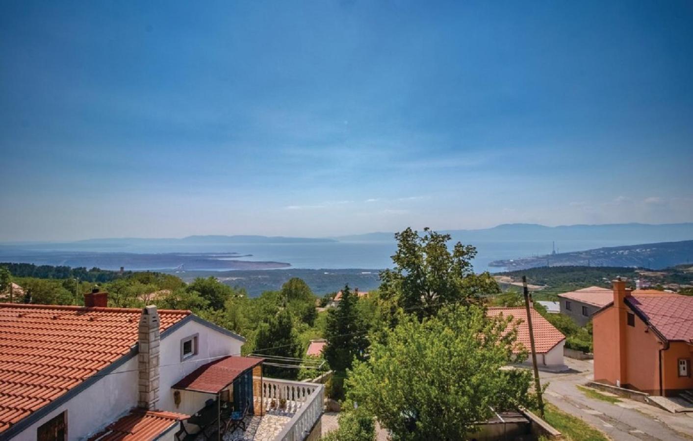 Apartment Jasna With Breathtaking Sea View, Terrace And Free Parking Hreljin Kültér fotó