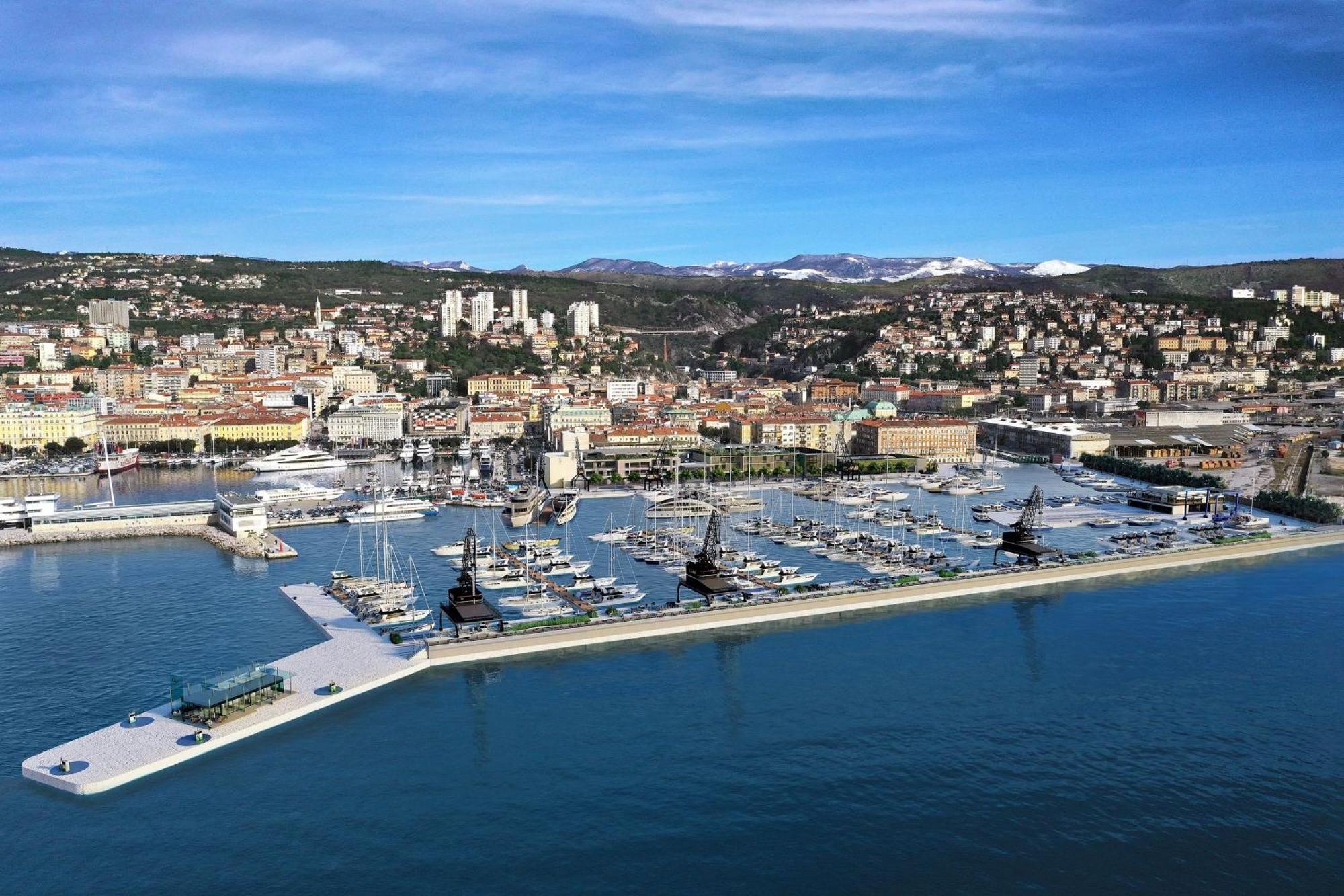 Apartment Jasna With Breathtaking Sea View, Terrace And Free Parking Hreljin Kültér fotó