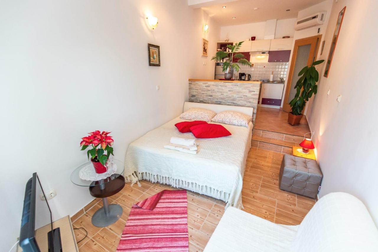 Apartment Jasna With Breathtaking Sea View, Terrace And Free Parking Hreljin Kültér fotó